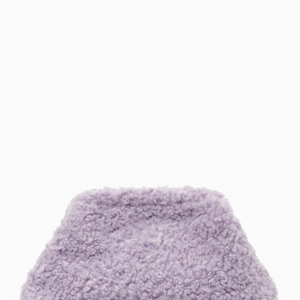 Cos Oversized Framed Teddy Clutch